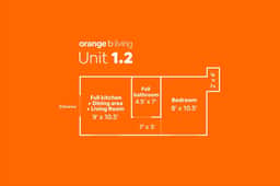 1.2• Generator • 1st Floor • Parking • 1BR • 230sf