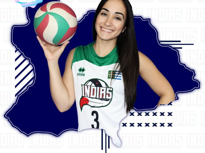 Equipo femenino de voleibol Indias